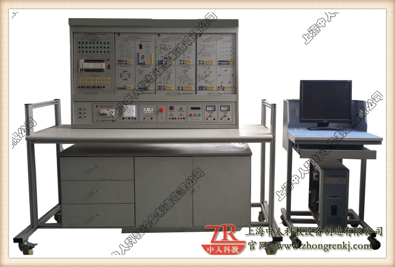 可編程控制器、觸摸屏、變頻器、綜合實訓(xùn)裝置