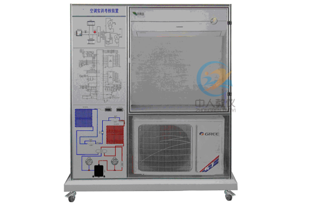 變頻空調(diào)機電氣控制實訓(xùn)裝置,變頻空調(diào)制冷系統(tǒng)電路實驗臺