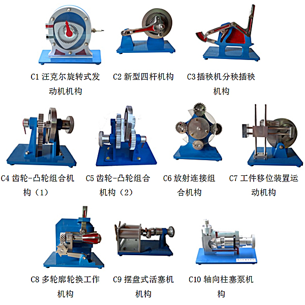 中人ZRJXM-C機(jī)構(gòu)運(yùn)動(dòng)簡(jiǎn)圖測(cè)繪模型（創(chuàng)新型）